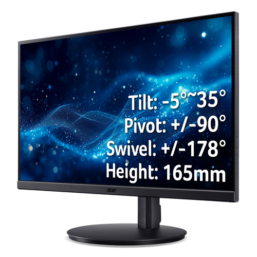 Acer CB2 Vero CB272U E3, (27"), 2560 x 1440 pixels, Quad HD IPS LED Monitor