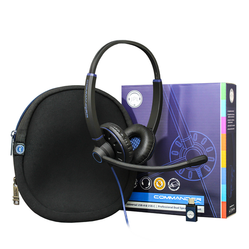 JPL Commander-2 V2, Wired,  20 - 20000 Hz, Headset/Headphones, Blue