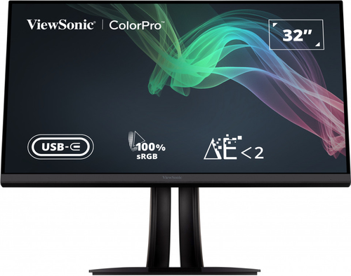 Viewsonic (VP3256-4K), (32"), 3840 x 2160 pixels, 4K Ultra HD, LED, Monitor
