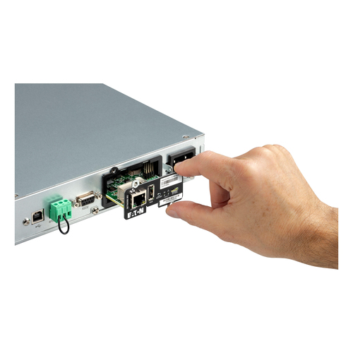 Eaton 5P1150IRG2BS tower UPS with USB and RS232 ports view