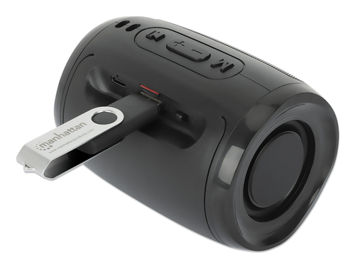 Manhattan, USB-C/A, 5 W, 20 - 100000 Hz, 70 dB, Mini Boombox Bluetooth Speaker
