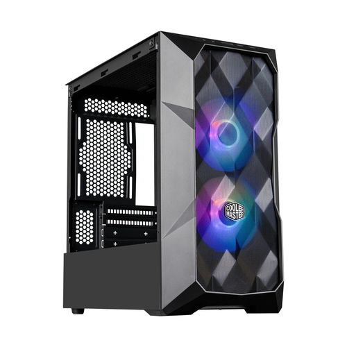 Cooler Master TD300, micro ATX, Mini-ITX, Mesh, Plastic/Steel, Mini Tower PC