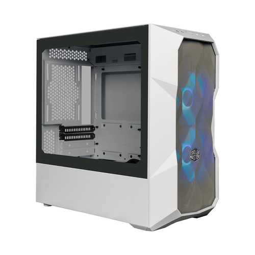 Cooler Master TD300, microATX, Mini-ITX, Mesh, Plastic, Steel Mini Tower PC Case