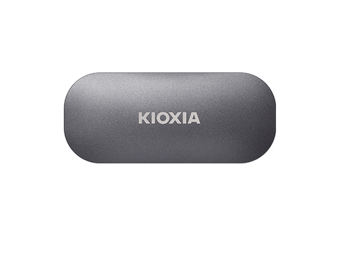 Kioxia EXCERIA PLUS, 2 TB, USB Type-C, 2.0, 1050 MB/s, Password protection, Grey