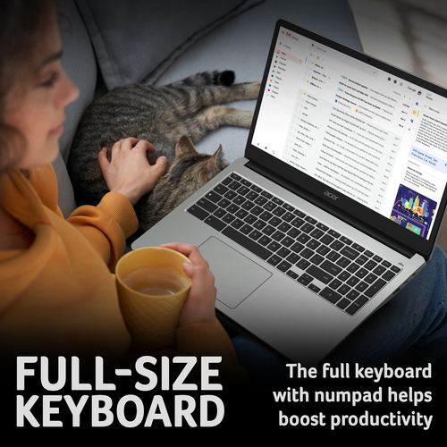 Acer Chromebook 315 Intel Celeron N4500 8GB 128GB 15.6" Full HD Touchscreen