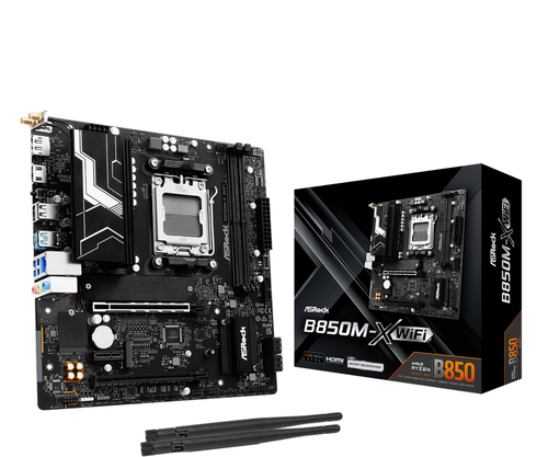 ASRock B850M-X WiFi Micro ATX AM5 Motherboard