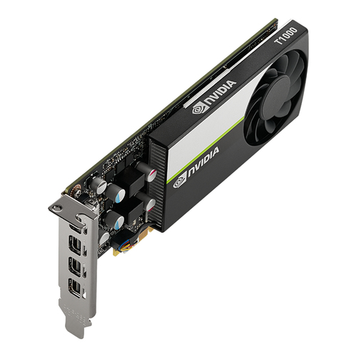 PNY NVIDIA T1000 8GB GDDR6 4xmDP1.4 Turing Architecture Low Profile Graphic Card