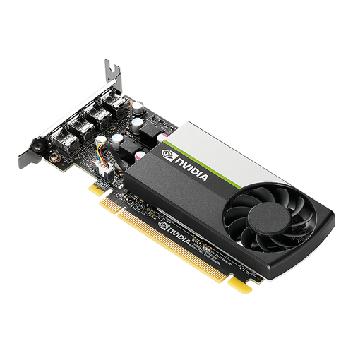 PNY NVIDIA T1000 4GB GDDR6 4x mDP 1.4 Turing Low Profile Graphics Card