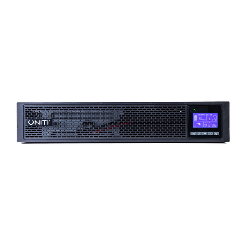 Black Origin Storage Uniti Power Symphony online UPS showing ventilation and design