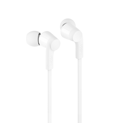 Belkin SoundForm, Wired, Headset/Earphones, White