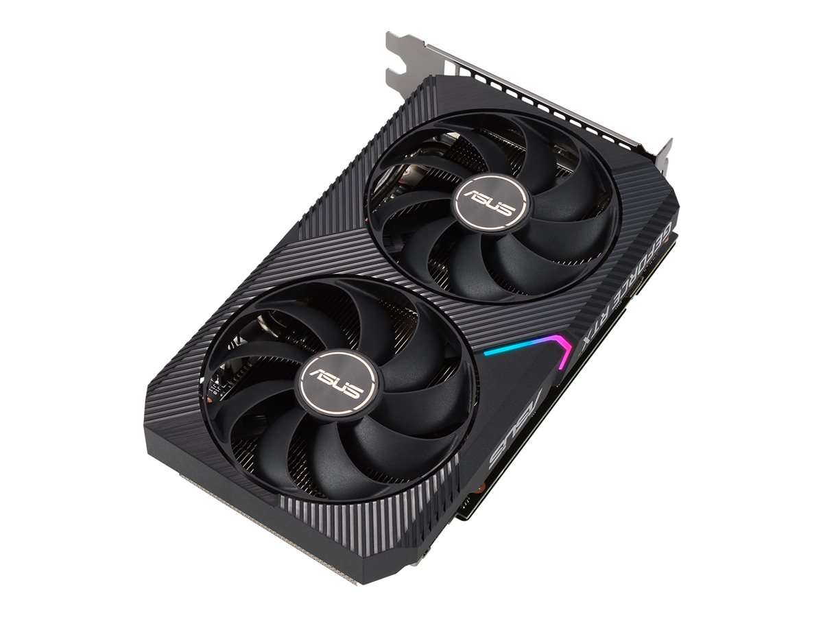 ASUS DUAL-RTX3060-O12G-V2-OC 12GB GDDR6 PCIe 4.0 x4 Graphics Card