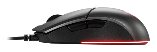 MSI CLUTCH GM11 WHITE Gaming Mouse Left-hand, Optical, USB/A, 5000 DPI, Black