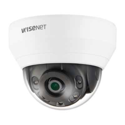 Hanwha QNV-7012R outdoor wired IP security camera ceiling-mounted with IR night vision