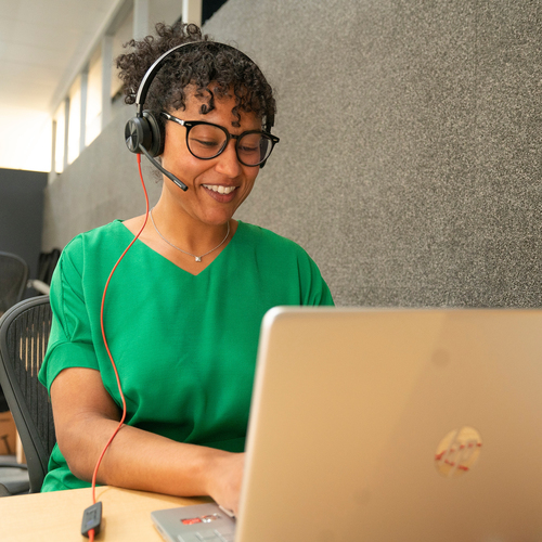 POLY Blackwire 8225 Stereo USB-C/A Adapter, Wired, Headset/Headphones, Black