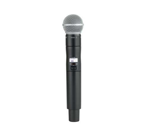 Shure ULXD2 SM58 Handheld Microphone 100 m Range 20–20000 Hz 470–534 MHz