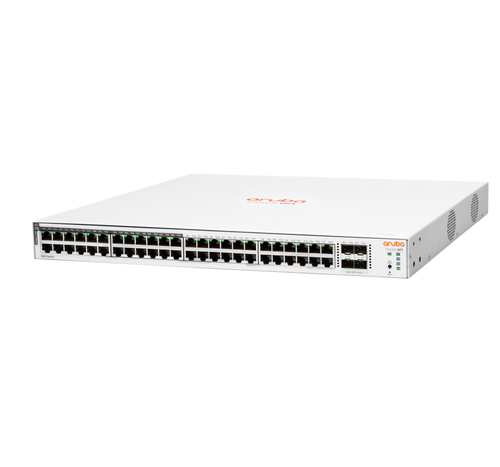 HPE Aruba Instant On 1830 48G 24p Class4 PoE 4SFP 370W, Gigabit Managed Switch