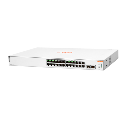 HPE Aruba Instant On 1830, 24G 12p Class4 PoE, 2SFP 195W, L2, Managed Switch