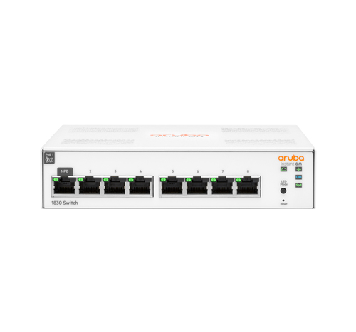 HPE Aruba Networking Instant On 1830 8G, L2, Gigabit Ethernet Managed Switch