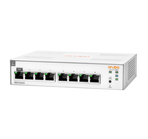 HPE Aruba Networking Instant On 1830 8G, L2, Gigabit Ethernet Managed Switch