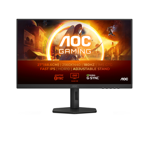 AOC G4 Q27G4XF, (27"), 2560 x 1440 pixels, Quad HD, LED Monitor