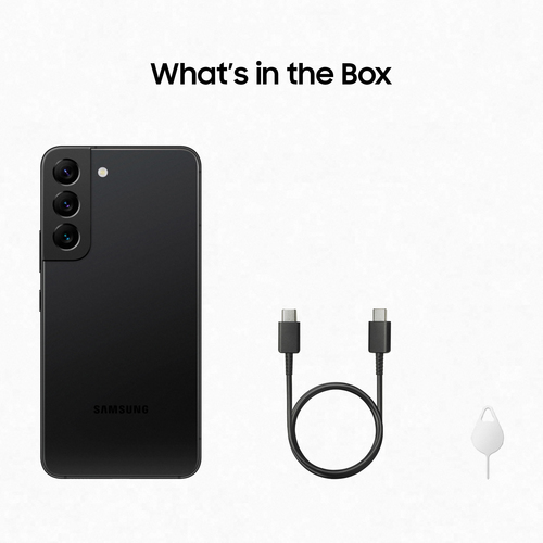 Samsung Galaxy S22, 6.1", 8GB/128GB, 50MP, Mobile Phone, Android 12,Black