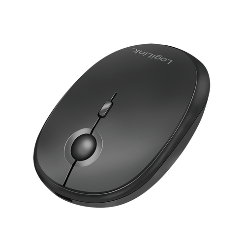 LogiLink (ID0204) Ambidextrous, RF Wireless + Bluetooth, 1600 DPI, Mouse