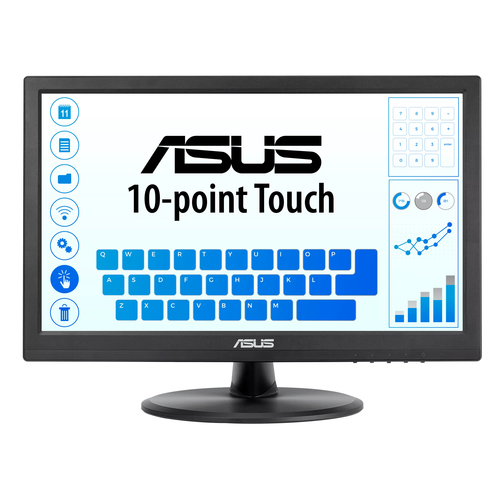 ASUS VT168HR, 39.6 cm (15.6"), 1366 x 768 pixels, LED Monitor