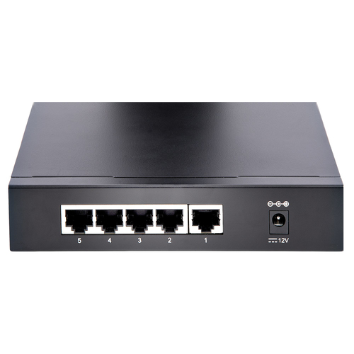 StarTech.com, 2.5GBASE-T 5 Port Gigabit Ethernet, Unmanaged  Switch