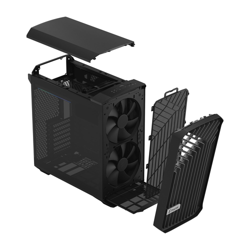 Fractal Design Torrent Compact Gaming PC Case, ATX, EATX, mATX, Tempered Glass