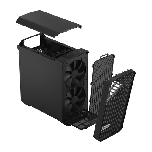 Fractal Design Torrent Compact, ATX, EATX, mATX, Mini-ITX, Steel, Tower PC Case