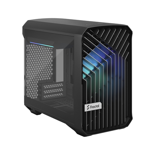 Fractal Design Torrent Nano, Micro-ITX, Tempered glass, Micro Tower, PC Case