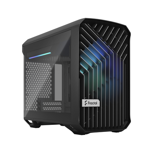 Fractal Design Torrent Nano, Micro-ITX, Tempered glass, Micro Tower, PC Case