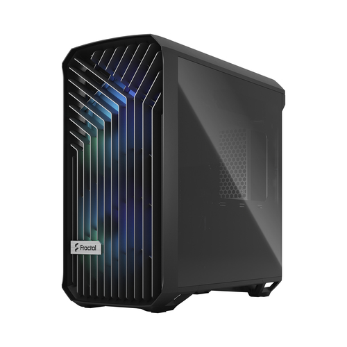Fractal Design Torrent Compact Black Gaming PC Case – ATX, EATX, Tempered Glass