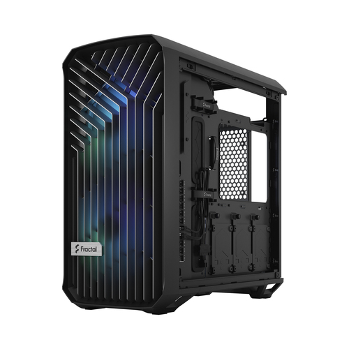 Fractal Design Torrent Compact Black Gaming PC Case – ATX, EATX, Tempered Glass