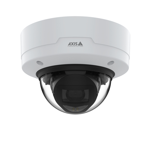 Axis 02331-001 PTZ IP Camera showing digital pan and tilt functionality for wide indoor coverage