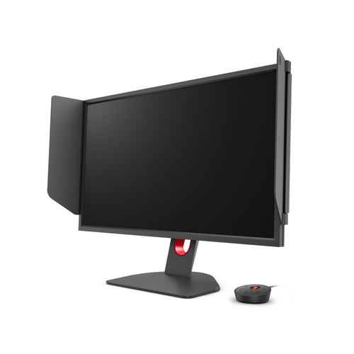 ZOWIE XL2746K gaming monitor image showing black bezel and robust frame