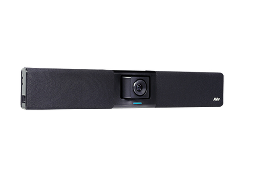 USB webcam with 92° field of view, AI auto-framing, and 3x optical zoom