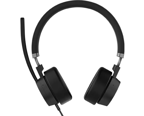 Lenovo Go Wired ANC, 20 - 20000 Hz, Headset/Headphones, Black
