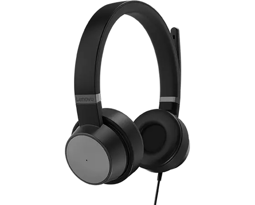 Lenovo Go Wired ANC, 20 - 20000 Hz, Headset/Headphones, Black