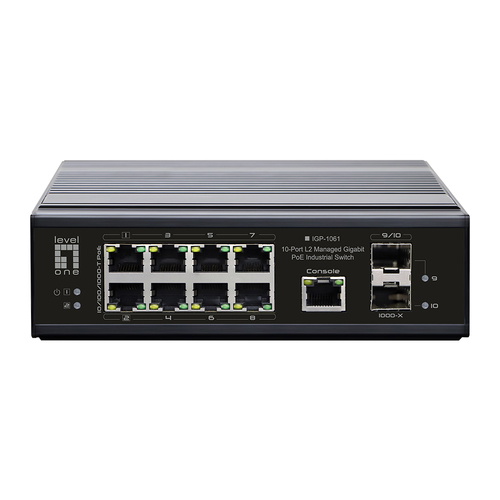 LevelOne (IGP-1061), L2, Gigabit PoE, Managed Switch