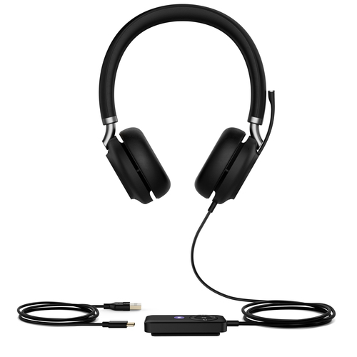 Yealink UH38 Dual Teams , Calls/Music, Headset/Headphones, Black