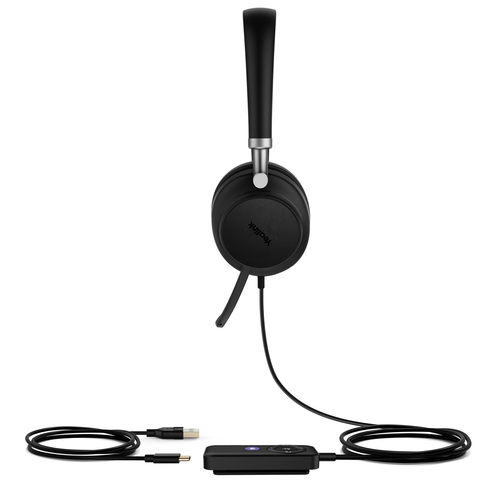 Yealink UH38 Dual Teams , Calls/Music, Headset/Headphones, Black