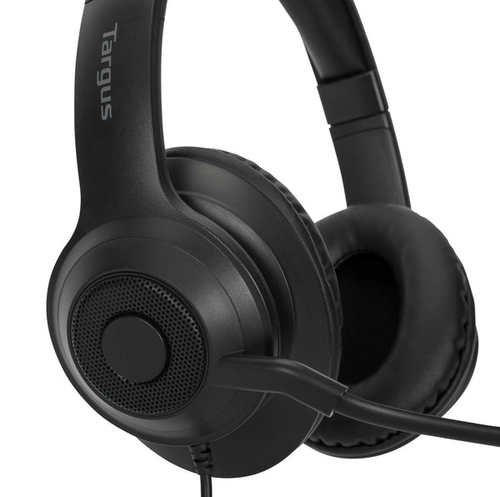 Targus (AEH102GL), Wired, Headset/Headphones, Black