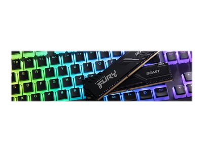 Kingston KF432C16BBK2/16 FURY Beast 16GB (2x8GB) DDR4 3200 MT/s DIMM Desktop Memory