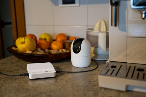 APC CP12036LI back panel with DC input and output ports