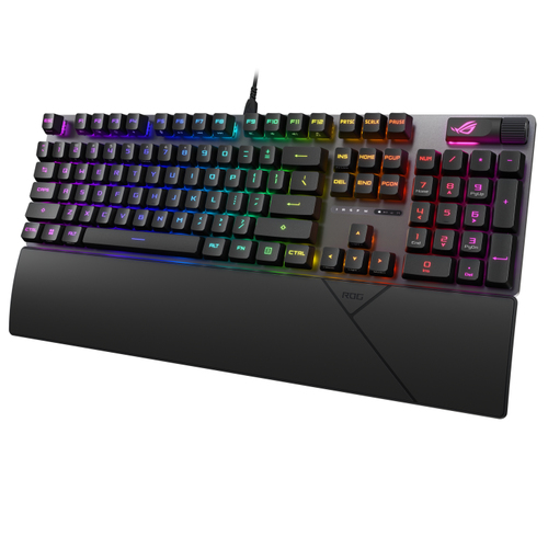 ASUS ROG STRIX SCOPE II RX wired USB keyboard with RGB LED lighting