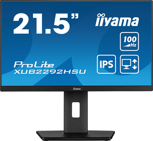 iiyama ProLite IPS technology, (21.5"), 1920 x 1080 pixels, Full HD LED Monitor
