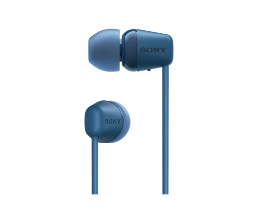 Sony WI-C100, Wireless, 20 - 20000 Hz, Headset/Earbuds, Blue