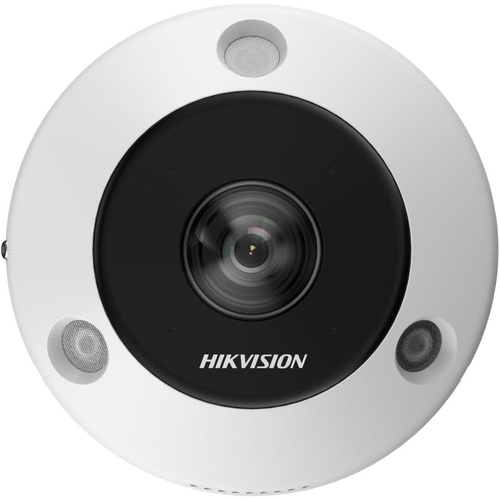 Hikvision DS-2CD63C5G1-IVS capturing a school hallway with night vision active