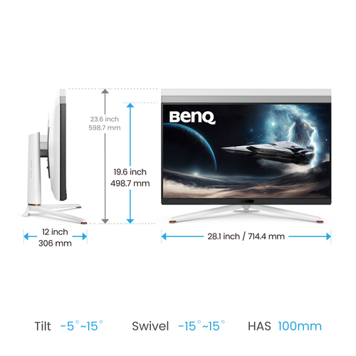 BenQ EX321UX, 31.5", 3840 x 2160 pixels, 4K Ultra HD, LED, Monitor